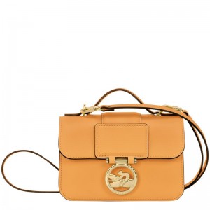 Apricot Orange Women's Longchamp Box-Trot XS Crossbody Bags | 631492-OCN