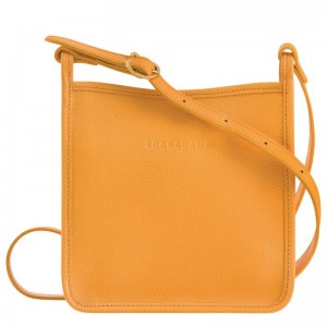 Apricot Orange Women's Longchamp Le Foulonné S Crossbody Bags | 425769-PYN