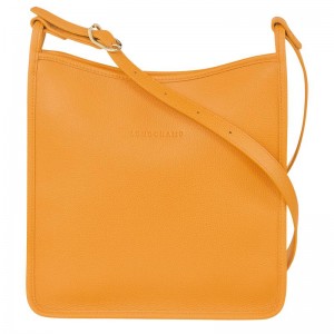 Apricot Orange Women's Longchamp Le Foulonné M Crossbody Bags | 940785-LHR