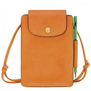 Apricot Orange Women's Longchamp Épure XS Crossbody Bags | 173628-UXF