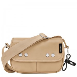 Beige Women's Longchamp Très Paris S Crossbody Bags | 140539-VUM