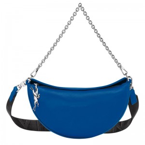 Electric Blue Women's Longchamp Smile S Crossbody Bags | 752983-QNR