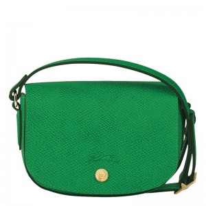 Green Women's Longchamp Épure XS Crossbody Bags | 674830-DWB