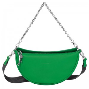 Lawn Green Women's Longchamp Smile S Crossbody Bags | 451027-VXC