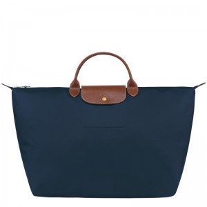 Navy Women's Longchamp Le Pliage Original S Travel Bags | 054782-FUX