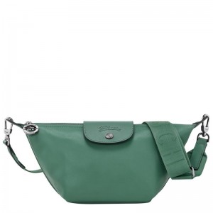 Sage Green Women's Longchamp Le Pliage Xtra XS Crossbody Bags | 836094-XRM