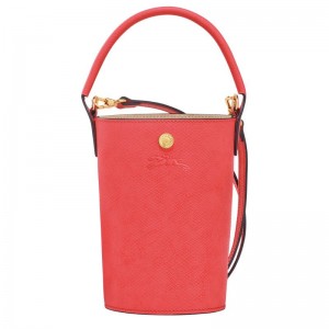 Strawberry Red Women's Longchamp Épure XS Crossbody Bags | 351087-HCJ