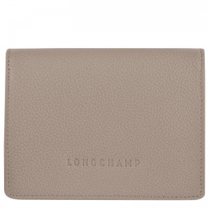 Turtledove Grey Men's Longchamp Le Foulonné Wallets | 806342-TCX