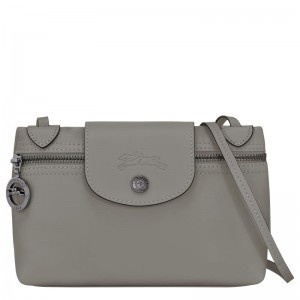 Turtledove Grey Women's Longchamp Le Pliage Xtra XS Crossbody Bags | 607392-XDM