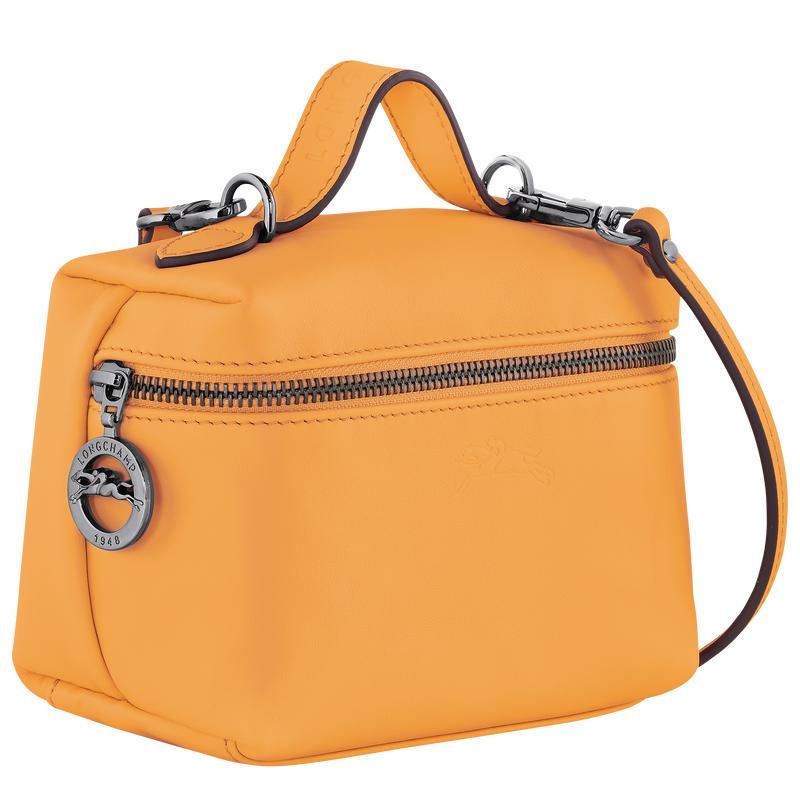 Apricot Orange Women's Longchamp Le Pliage Xtra XS Vanity Crossbody Bags | 729086-VIP