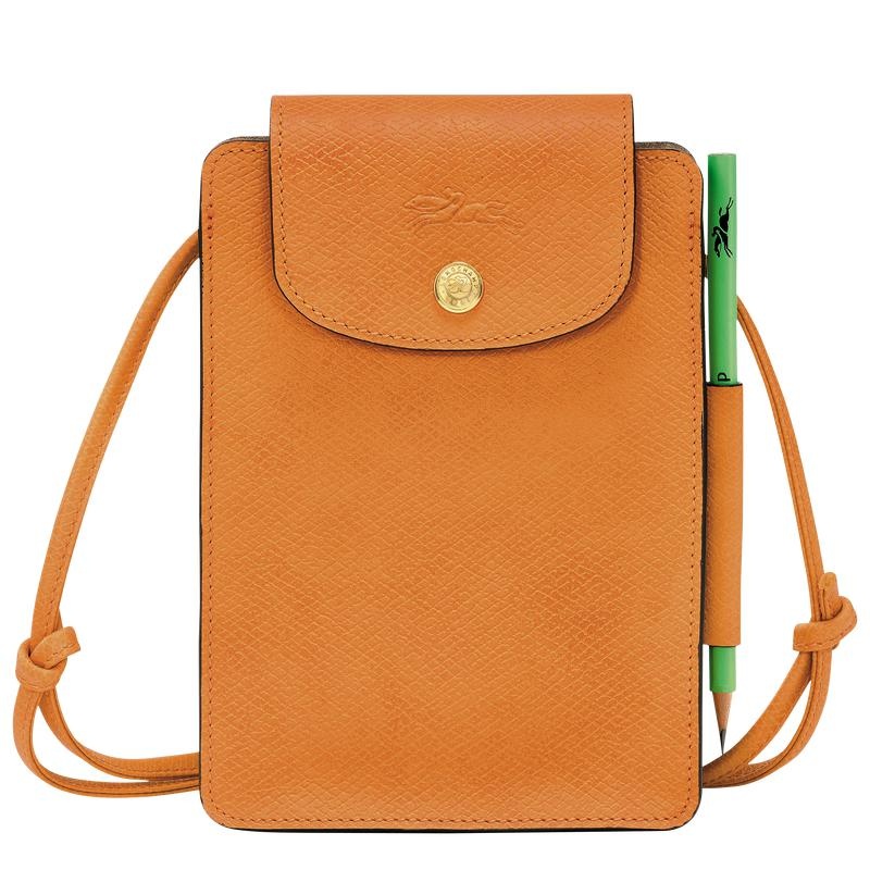 Apricot Orange Women\'s Longchamp Épure XS Crossbody Bags | 173628-UXF