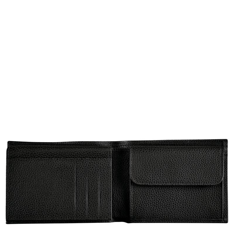 Black Men's Longchamp Le Foulonné Wallets | 073482-WET