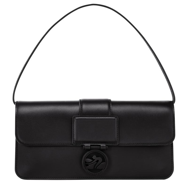 Black Women\'s Longchamp Box-Trot M Shoulder bag Shoulder Bags | 263547-NZC