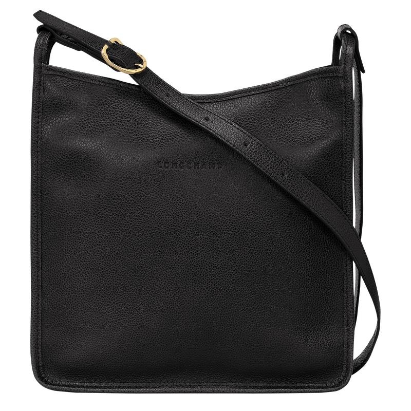 Black Women\'s Longchamp Le Foulonné M Crossbody Bags | 984125-TSL