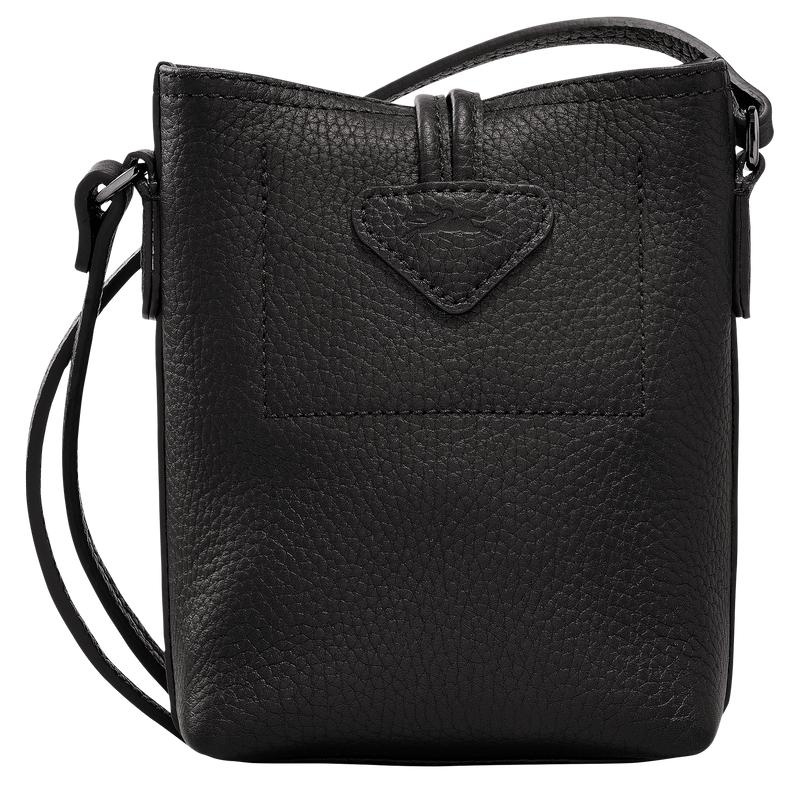 Black Women's Longchamp Roseau Essential XS Crossbody Bags | 618095-FOR