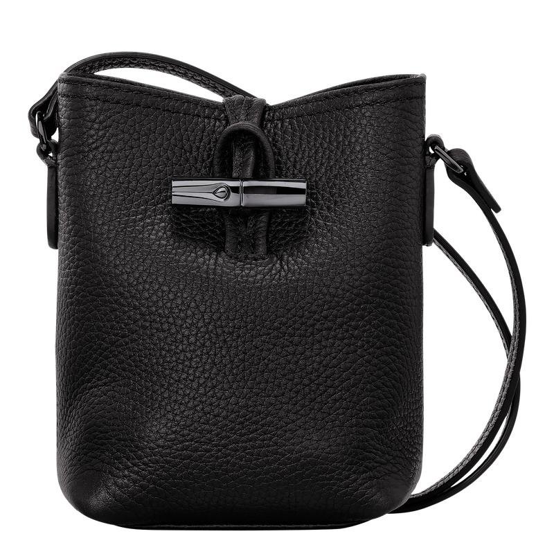 Black Women\'s Longchamp Roseau Essential XS Crossbody Bags | 618095-FOR