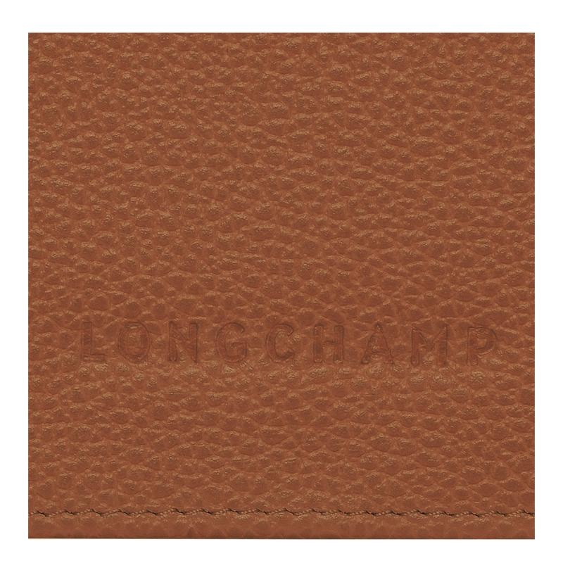 Caramel Brown Women's Longchamp Le Foulonné Continental Wallets | 069325-MWO