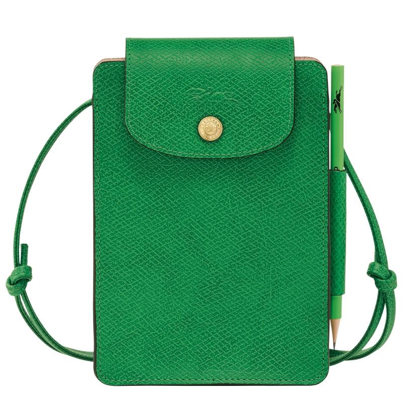 Green Women\'s Longchamp Épure XS Crossbody Bags | 279140-LRF