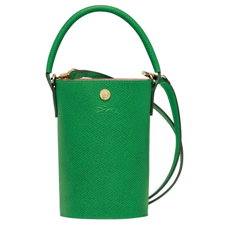 Green Women\'s Longchamp Épure XS Crossbody Bags | 792436-VCZ