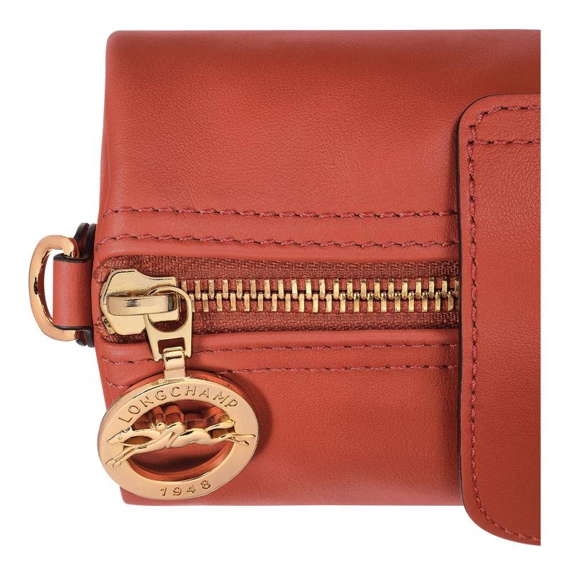 Sienna Red Women's Longchamp Le Pliage Xtra S Crossbody Bags | 984175-URT