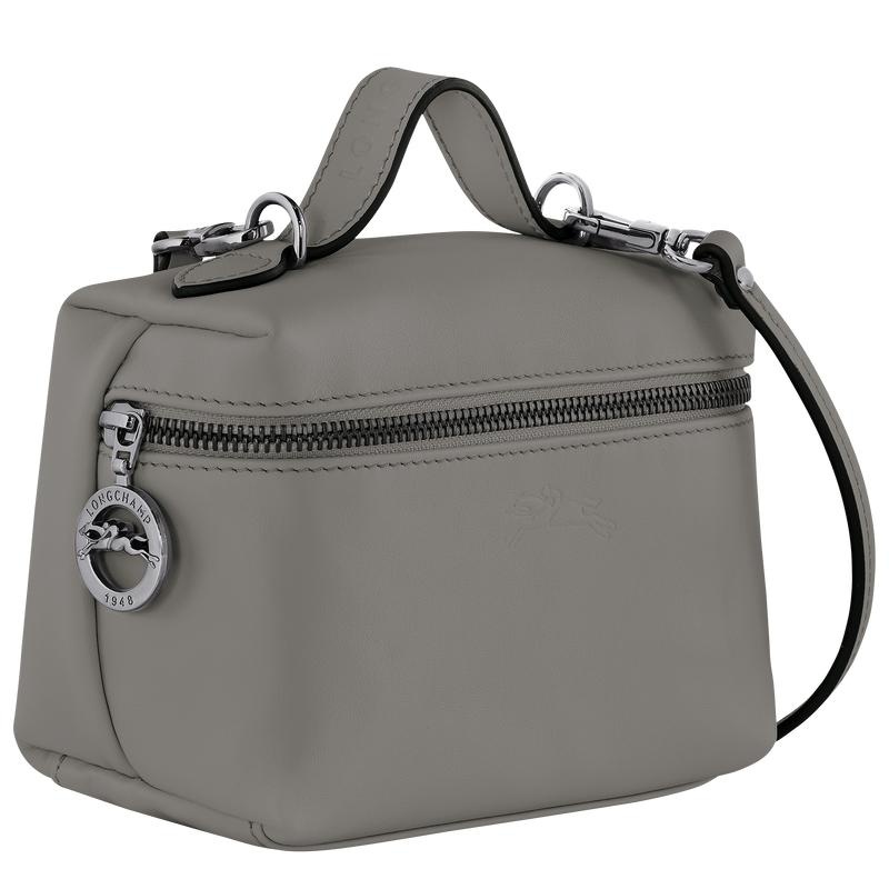 Turtledove Grey Women's Longchamp Le Pliage Xtra XS Vanity Crossbody Bags | 063978-RMN