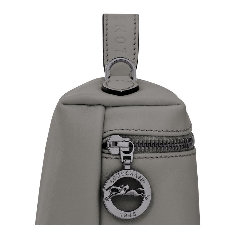 Turtledove Grey Women's Longchamp Le Pliage Xtra XS Vanity Crossbody Bags | 063978-RMN